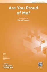 Are You Proud of Me? Two-Part choral sheet music cover